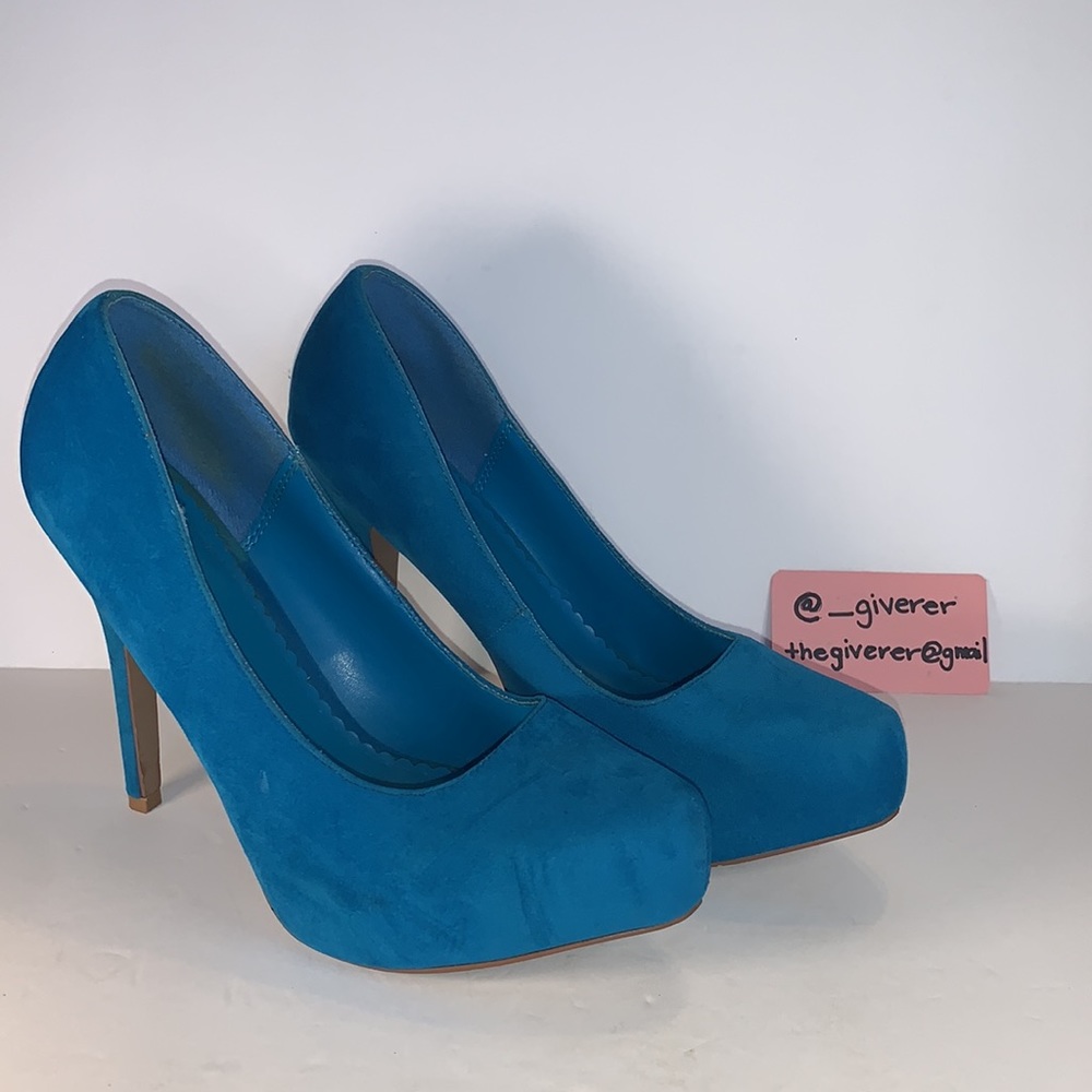 Qupid Bright Mind Platform Wedge Rhinestone Sandal main image 1